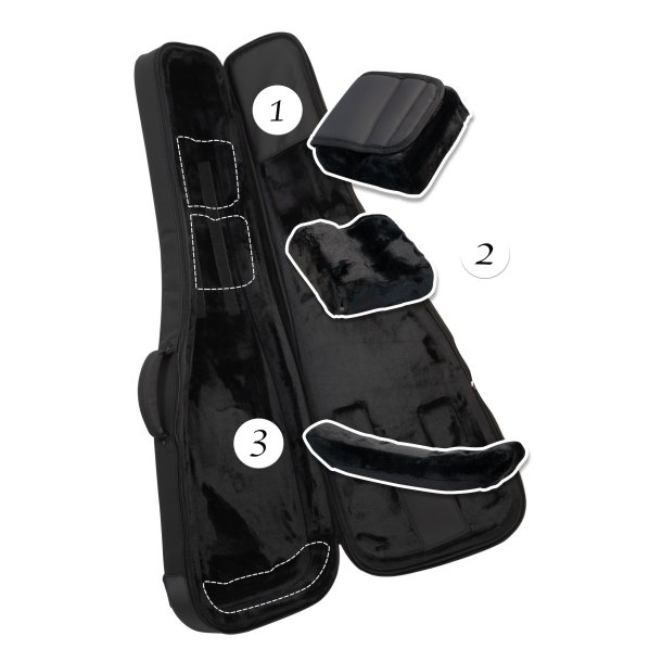 PULSE EBC3000 Elektrisk Bas Hybrid Case